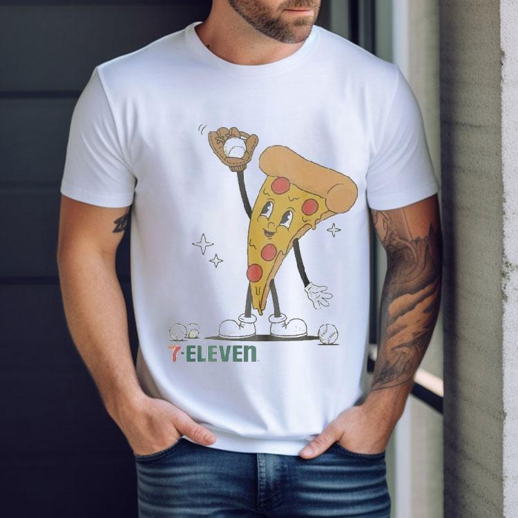 7-eleven® Pizza Baseball Shirt 7-eleven® Pizza Baseball Shirt