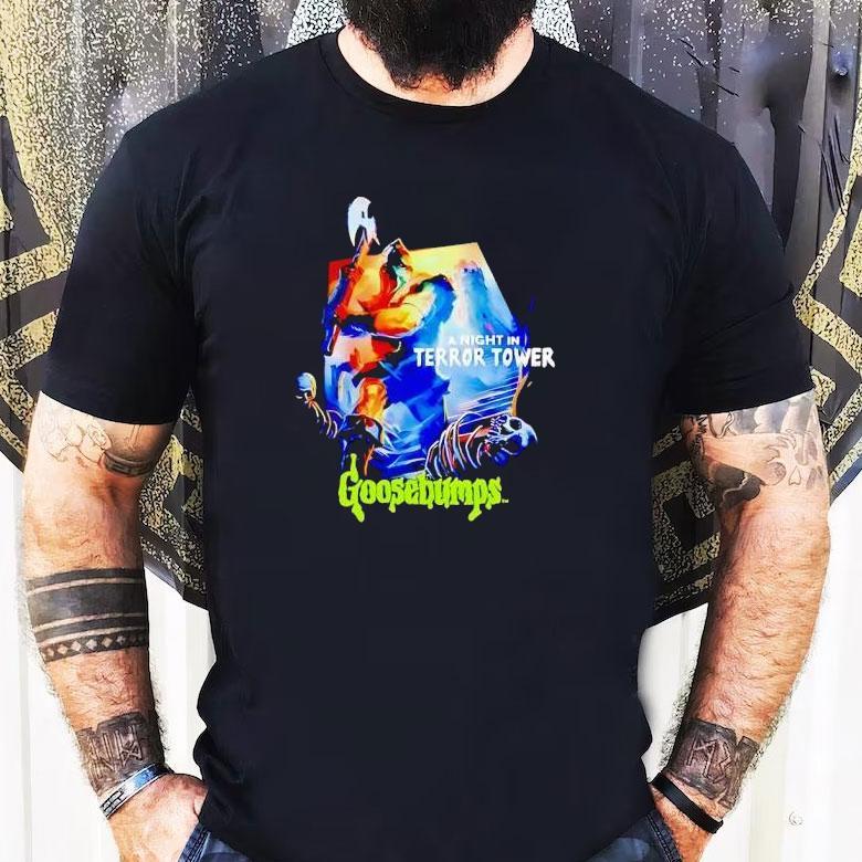 A Night In Terror Tower Goosebumps Retro Shirt A Night In Terror Tower Goosebumps Retro Shirt