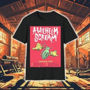 A Wilhelm Scream Live Concert Canada 2025 Tour Dates Fish Shirt