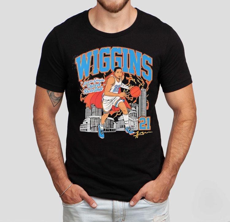 Aaron Wiggins Saved Basketball Oklahoma City Knicks Signature Shirt Aaron Wiggins Saved Basketball Oklahoma City Knicks Signature Shirt