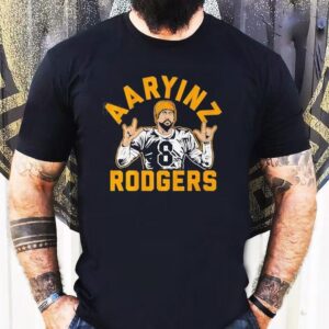 Aaryinz Aaron Rodgers Pittsburgh Slers Football Cartoon Shirt
