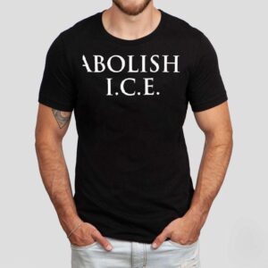 Abolish Ice Protest Political Statement Minimalist Shirt