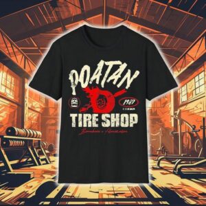 Alex Pereira Poatan Tire Shop Chama 1987 Shirt