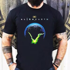 Alien Earth Cracked Earth Shirt