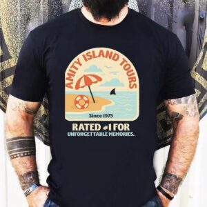 Amity Island Tours Rated No1 For Unforgettable Memories Jaws Shirt