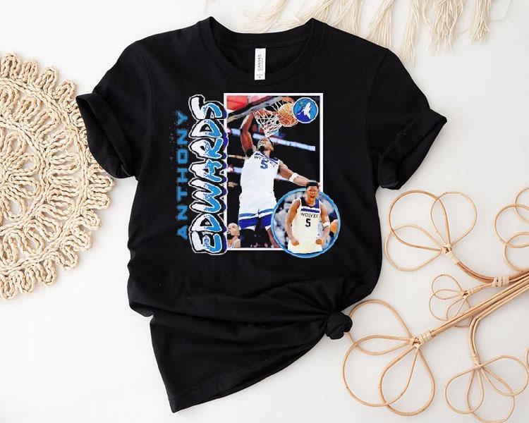 Anthony Edwards Minnesota Timberwolves ’90s Player Shirt Anthony Edwards Minnesota Timberwolves ’90s Player Shirt