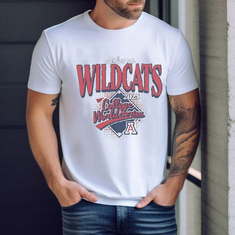 Arizona Wildcats 2025 College World Series Shirt Arizona Wildcats 2025 College World Series Shirt