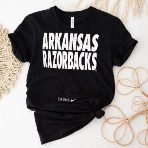 Arkansas Razorbacks Omahogs 2025 College World Series Dugout The Arkansas Razorbacks Are Here To Win Just Do It Nike Shirt