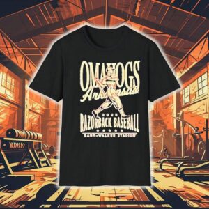 Arkansas Razorbacks Omahogs Baseball 2025 College World Seriesshirt