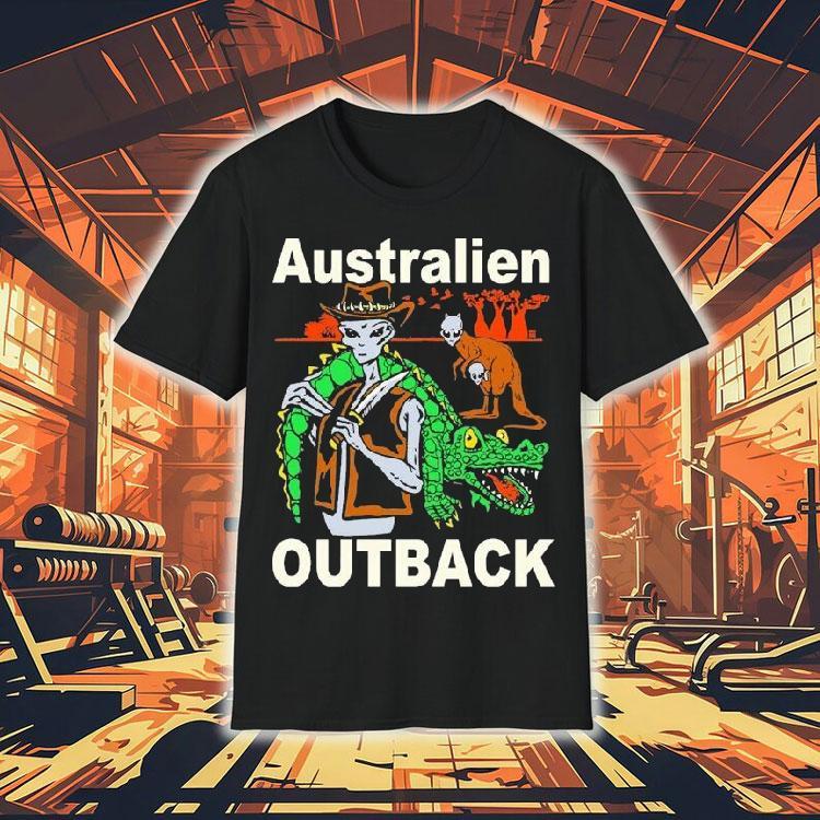 Australien Outback Gator Knife Shirt Australien Outback Gator Knife Shirt