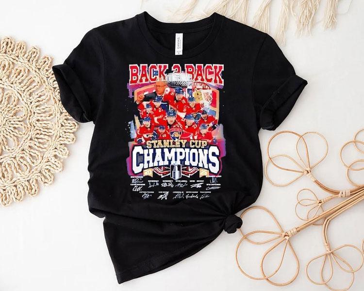 Back 2 Back Stanley Cup Champions 2025 Florida Panthers Shirt Back 2 Back Stanley Cup Champions 2025 Florida Panthers Shirt
