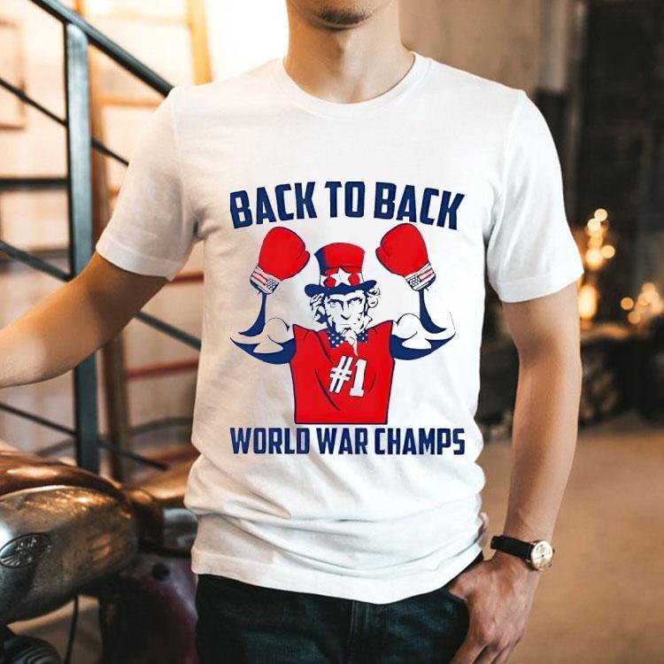 Back To Back World War Champs #1 Shirt Back To Back World War Champs #1 Shirt