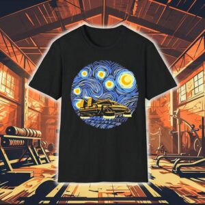 Back To The Future And Van Gogh’s Starry Night Shirt