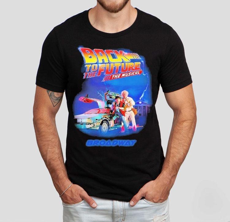 Back To The Future The Musical Broadway Shirt Back To The Future The Musical Broadway Shirt
