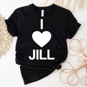 Ben Starr Wearing I Love Jill Shirt
