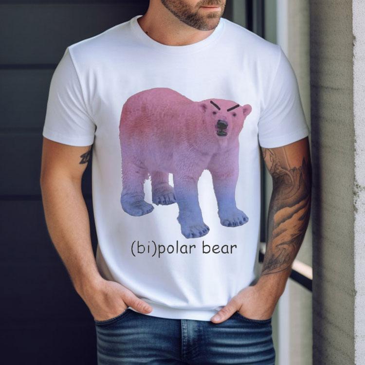 (bi) Polar Bear Trans Pride Month Shirt (bi) Polar Bear Trans Pride Month Shirt