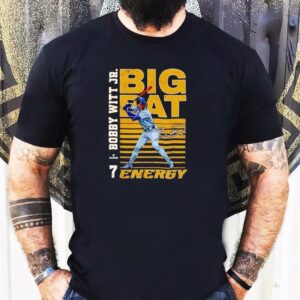 Big Bat Energy Bobby Witt Jr. Kansas City Baseball Mlbpa Shirt