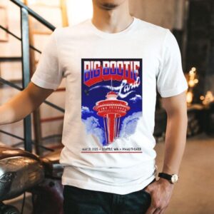 Big Bootie Land Two Friends May 31 2025 Seattle, Wa Wamu Event Shirt 1 Big Bootie Land Two Friends May Seattle Wa Wamu Even Tshirt