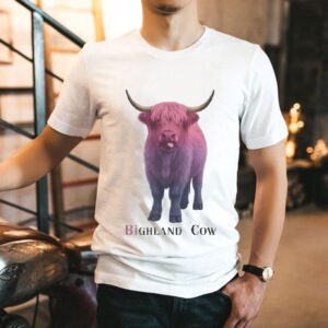 Bighland Cow Trans Pride Shirt