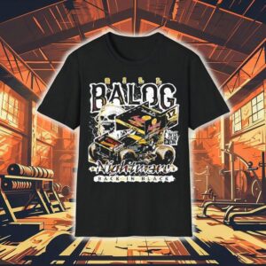 Bill Balog Racing North Pole Nightmare Back In Black Shirt