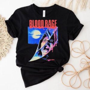 Blood Rage Knife Horror Movie Shirt