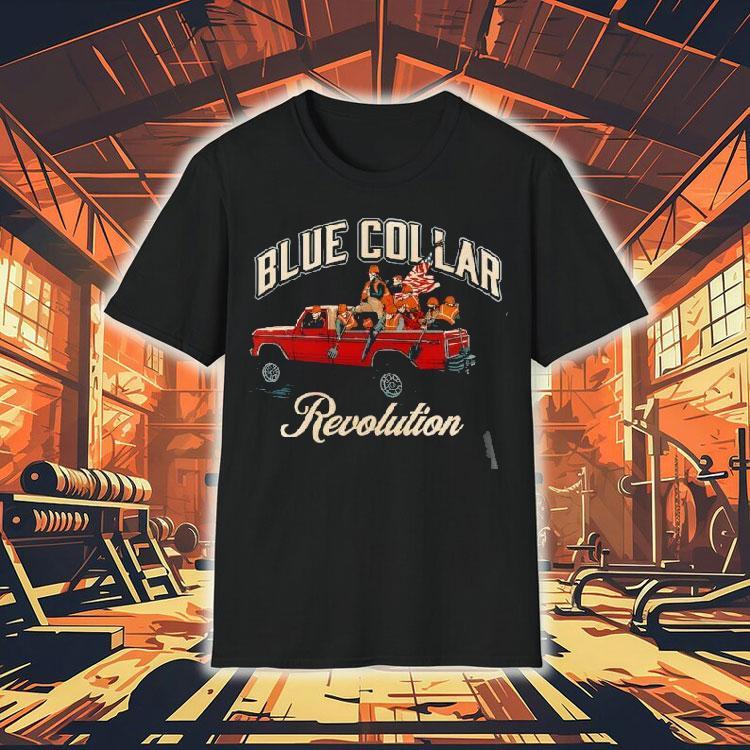Blue Collar Revolution Skeleton Shirt Blue Collar Revolution Skeleton Shirt