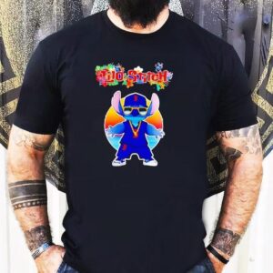 Boston Red Sox X Lilo And Stitch Baseball Shirt