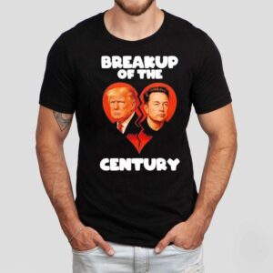 Breakup Of The Century Between Trump And Elon Musk Shirt