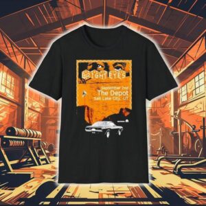 Bright Eyes The Depot In Salt Lake City Ut Sept 2 2025 Shirt