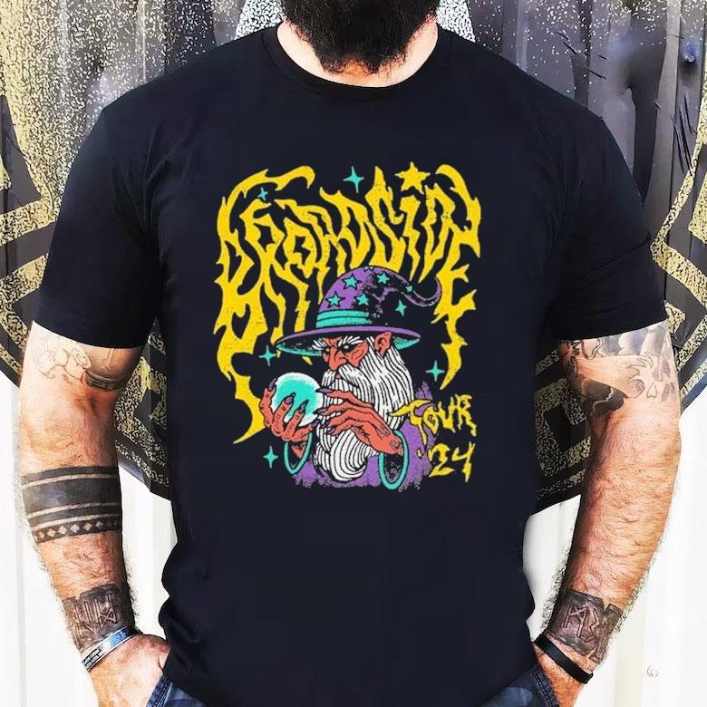 Broadside Wizard Tour 2024 Shirt Broadside Wizard Tour 2024 Shirt