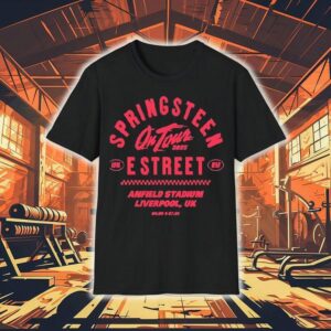 Bruce Springsn And The E Street Band Show Liverpool 2025 Shirt