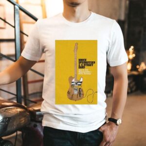 Bruce Springsn Berlin Germany June 11 2025 Guitar Shirt