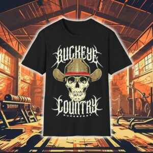 Buckeye Country Superfest 2025 Cowboy Skull Shirt