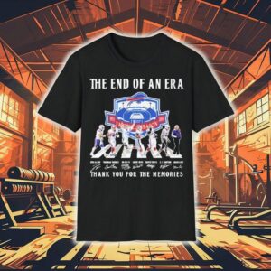 Buffalo Bills The End Of An Era Farewell Tour 1973 2025 Thank You For The Memories Road Abbey Signatures Shirt