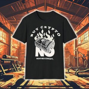Buy Crypto No Wear Neo Concept Money Shirt
