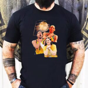 Caitlin Clark Tyrese Haliburton Reggie-miller Choke Indiana Pacers Logo Shirt