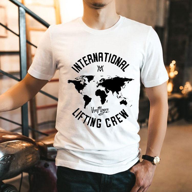 Calum Von Moger International Lifting Crew Atlas Shirt Calum Von Moger International Lifting Crew Atlas Shirt
