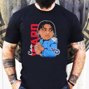 Cameron Ward Tennessee Titans Graphic Playe Shirt