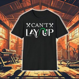 Can’t Lay Up Golf Logo Shirt