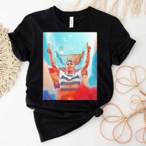 Carlos Alcaraz Prince Of Clay Celebrates The Champions Roland Garros 2025 Champion Shirt