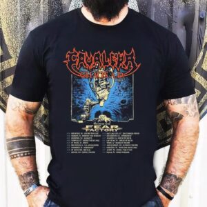 Cavalera With Fear Factory Event Fall Headlining Tour 2025 Dates Chaos A.d Mmxxv Shirt