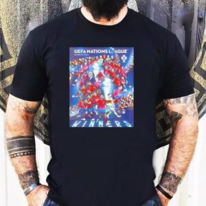 Celebrates Winners Portugal Wins Uefa Nations League Germany 2025 Shirt