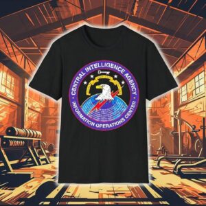 Central Intelligence Agency Information Operations Center Intel Eagle Shirt