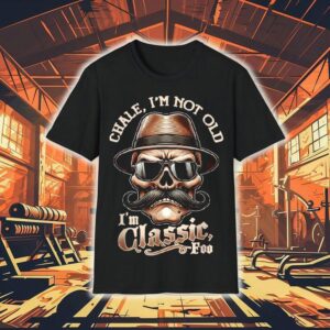 Chale Im Not Old I’m Classic Foo Skull Shirt