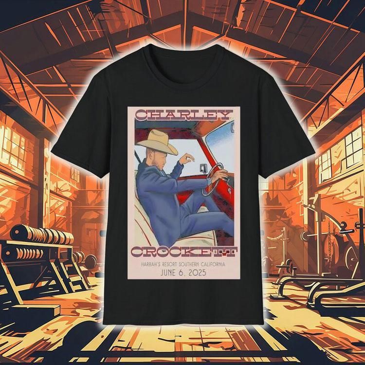 Charley Crockett Greek Theatre Uc Berkeley Jun 7 2025 Shirt Charley Crockett Greek Theatre Uc Berkeley Jun 7 2025 Shirt