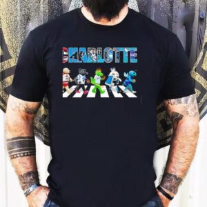 Charlotte Sports Team Mascot Abbey Road Shirt