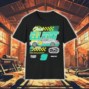 Chase Elliott #9 Unifirst Darlington Throwback Signature Shirt