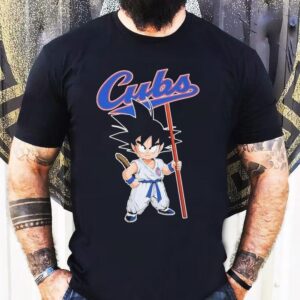 Chicago Cubs Son Goku Dragon Ball Shirt