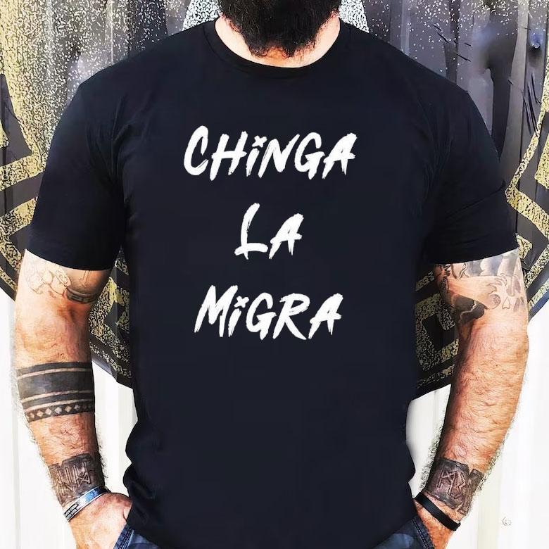Chinga La Migra Anti Ice Mexican Sombrero Shirt Chinga La Migra Anti Ice Mexican Sombrero Shirt