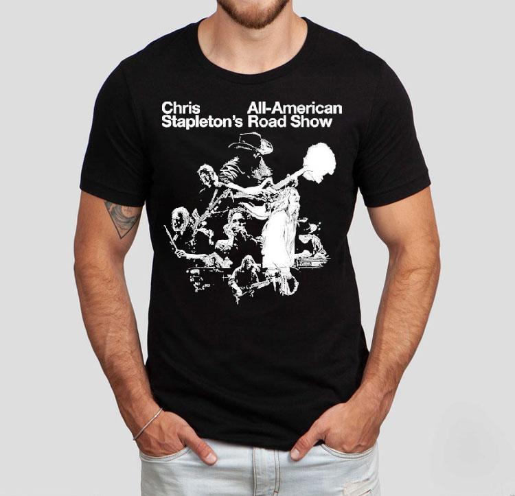 Chris Stapleton All American Road Show 2025 Tour Admat Shirt Chris Stapleton All American Road Show 2025 Tour Admat Shirt